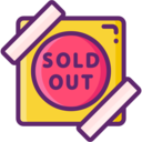 business,commerce and shopping,commerce,poster,signage,sold out